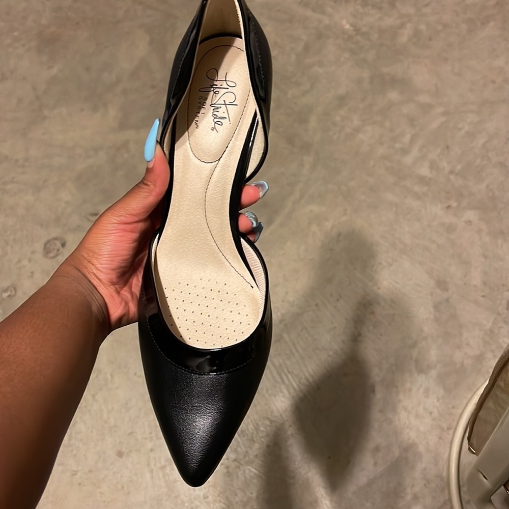 Life stride black saldana pump - Picture 4 of 6